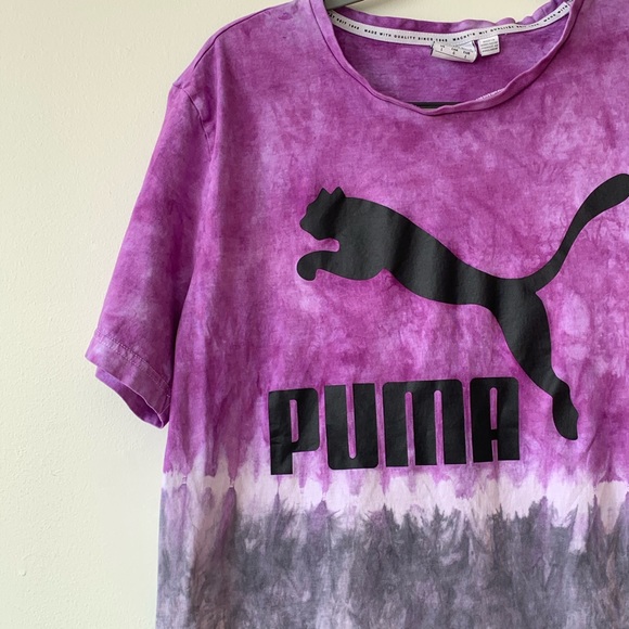 Custom Dyed Puma T-Shirt - Picture 7 of 9